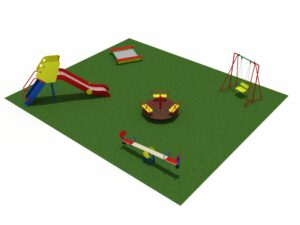 Детская площадка из 5 элементов